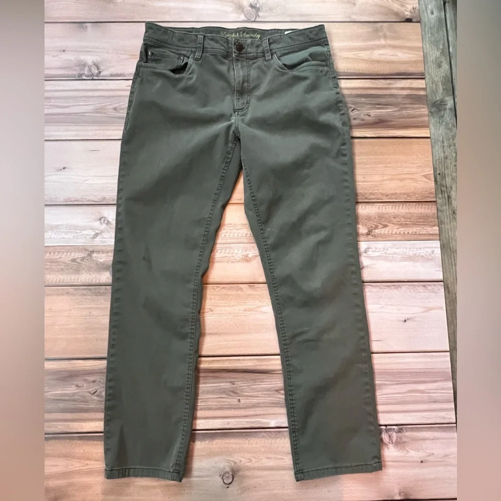 English Laundry Men's Khaki Slim Jeans 32x30 - Picture 1 of 6